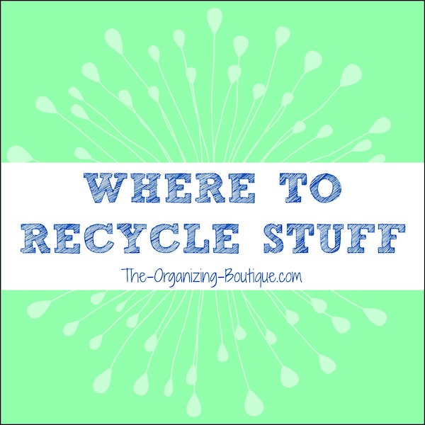 Need to recycle household items? Check out these easy ways to recycle and our directory of amazing resources!