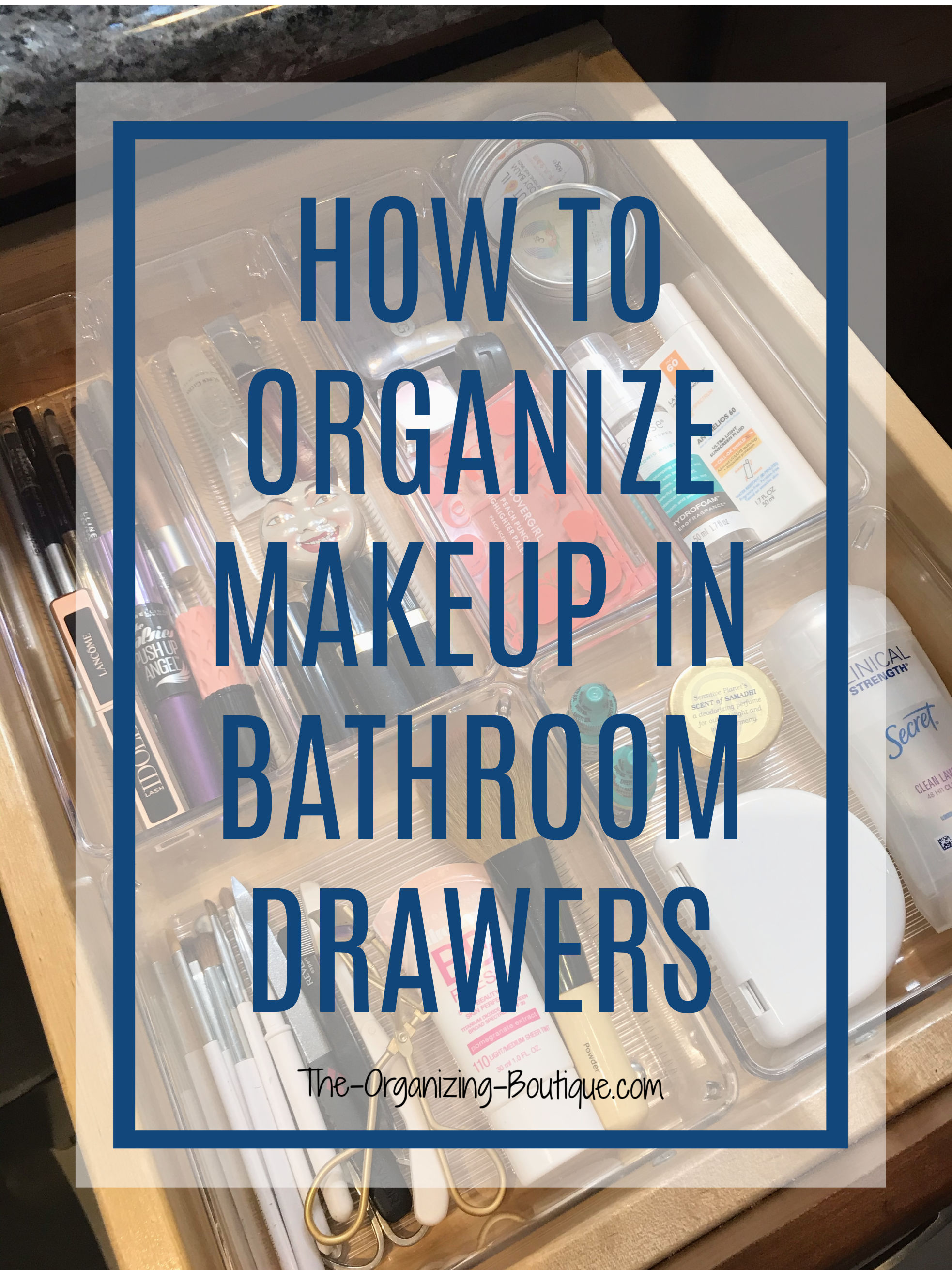 Bathroom Drawer Organization Ideas